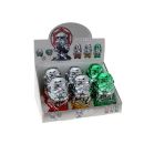 Grinder "Krieg der Sterne", 3-tlg, 3-fach sort.; Ø 34 mm; Höhe 11 cm; einzeln