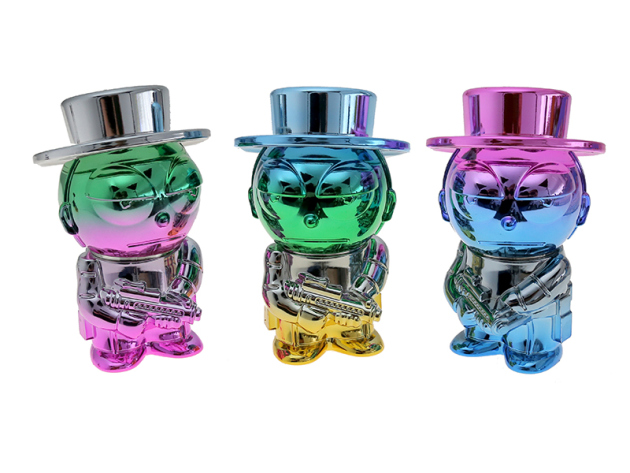 Grinder "Creative Dolls", 3-tlg, 3-fach sort.; Ø 34 mm; Höhe 12 cm; einzeln