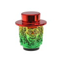 Grinder "Rastaman", 3-tlg.; Ø 37 mm; Höhe 9 cm; einzeln