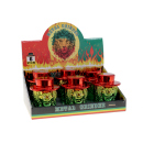 Grinder "Rastaman", 3-tlg.; Ø 37 mm; Höhe 9 cm; einzeln