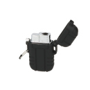 Zigarrenfeuerzeug "Eurojet"schwarz gummiert, Jet-Flame