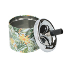 Drehaschenbecher "Farn" Ø 9,5 cm, H: 8 cm