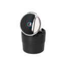 Autoaschenbecher "Patrick" schwarz mit LED, Ø 5,5/6,2 cm, H: 7,5 cm