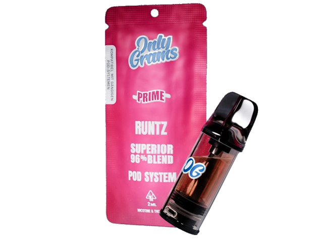 Only Grams - H2 Superior - Runtz (fruchtig-süß) - 96% H2 - 2ml - Pod
