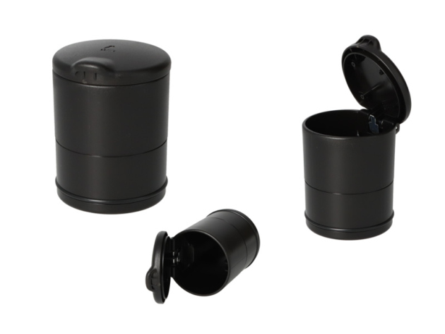 Autoschenbecher "Schwarz" Ø 6,5, H.10cm