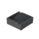 Aschenbecher "Zement" quadratisch anthrazit, LxBxH 12x12x4cm