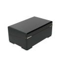 Humidor schwarz Hochglanz, 23,7x15,5x10,2cm, ohne Hygrometer