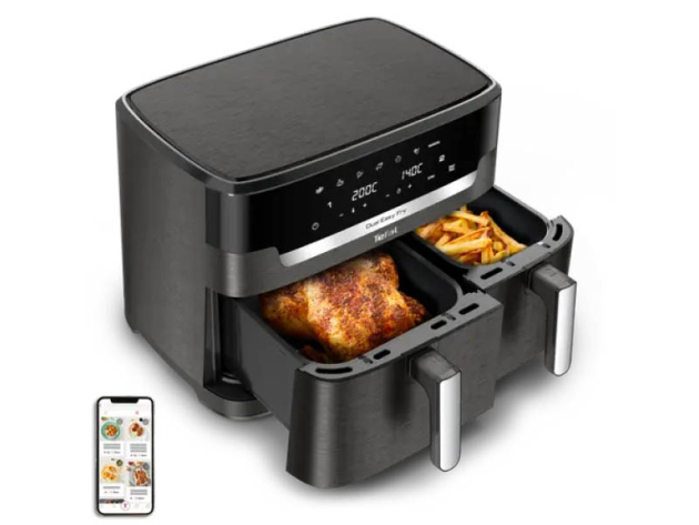 TEFAL XXL Dual Easy Fry, Heißluftfritteuse, EY942H, UVP: 369,00 Euro