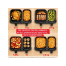 TEFAL XXL Dual Easy Fry, Heißluftfritteuse, EY942H, UVP: 369,00 Euro