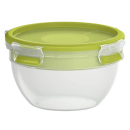 Emsa Clip & Go Salatbox, rund grün - 1l, UVP: 9,99 Euro