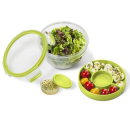 Emsa Clip & Go Salatbox, rund grün - 1l, UVP: 9,99 Euro