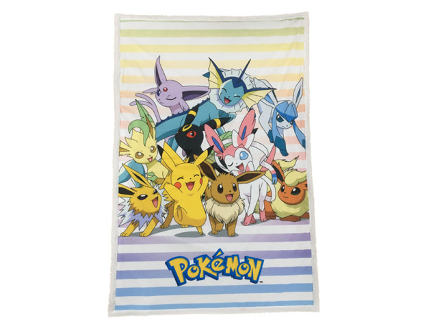 Pokemon Fleecedecke, 140 x 200 cm; UVP: 34,95 Euro