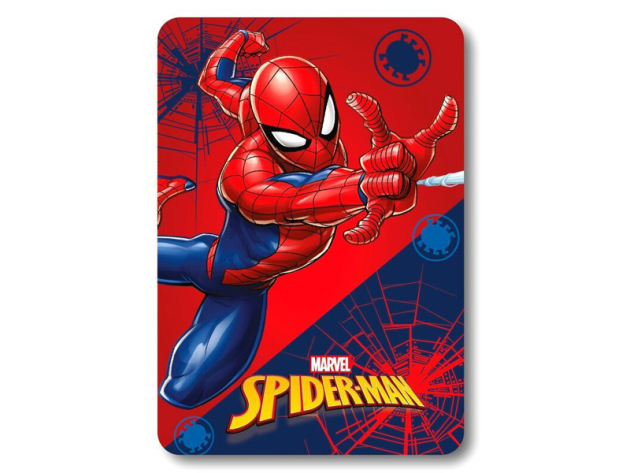 Spiderman Fleecedecke, 140 x 100 cm; UVP: 14,99 Euro