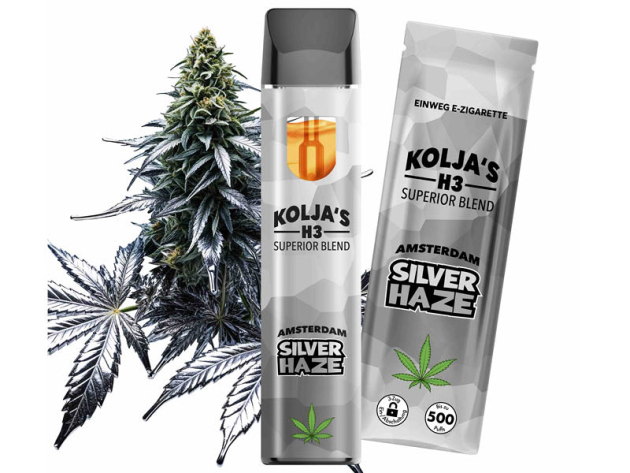 Koljas  H3 Superior - Silver Haze (Würzig) - E-Shisha - 1 ml - H3 97 %