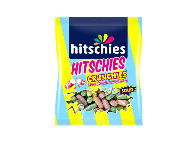 Hitschies - Crunchies Freeze Dried Sour Mix - 75g; 16er Pack