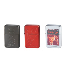 Metallfeuerzeuge &quot;AC/DC&quot; Soft-Flame, 12er Display