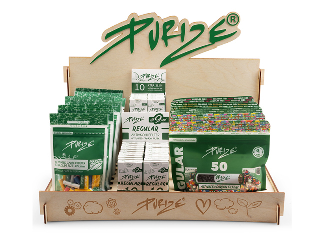 PURIZE "S" Mix Display, Aktikkohlefilter