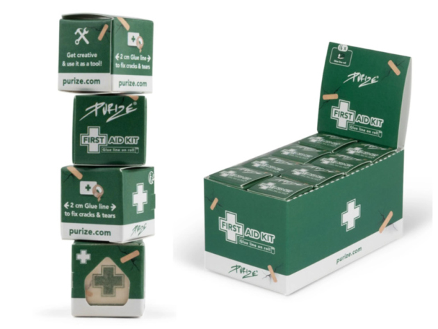 PURIZE First Aid Kit, 2m; 16er Display