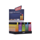 Elektrofeuerzeuge "Gradient"; 5-fach sortiert;  50er Display