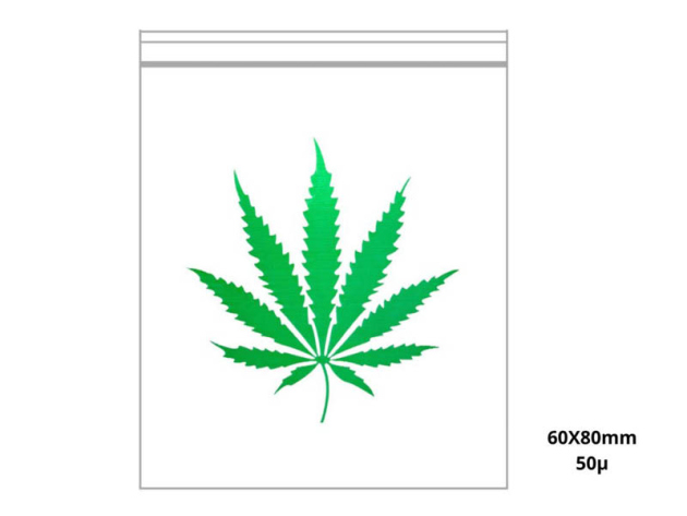 Polybeutel wiederverschließbar, 60x80 mm, Dicke 50 mµ, 1000er Packung Display