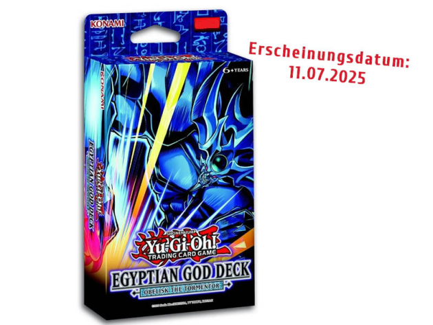 Yu-Gi-Oh ! Egyptian God - Obelisk The Tormentor - Themendeck