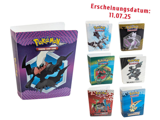 Pokémon - Minialbum 2021 - 30 Seiten - Verschiedene Motive