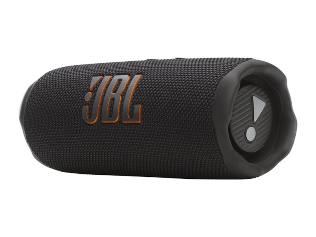 JBL Flip 7, kabelloser tragbarer Bluetooth-Lautsprecher, schwarz, UVP: 149,99 Euro