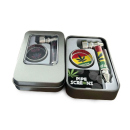 Pfeifen-Set "Mellow & Puff" (Pfeife, Grinder, Siebe)