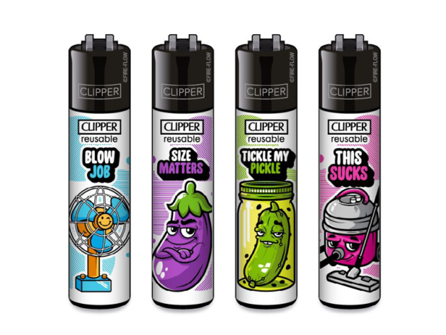 Clipper Large PORN SLOGAN #8 , 48er Display