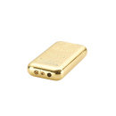 Sturmfeuerzeuge "Goldbar" Jet-Flame Metall, 12er Display