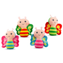 Plüsch Schmetterling, 14 cm, 4-fach sortiert, einzeln