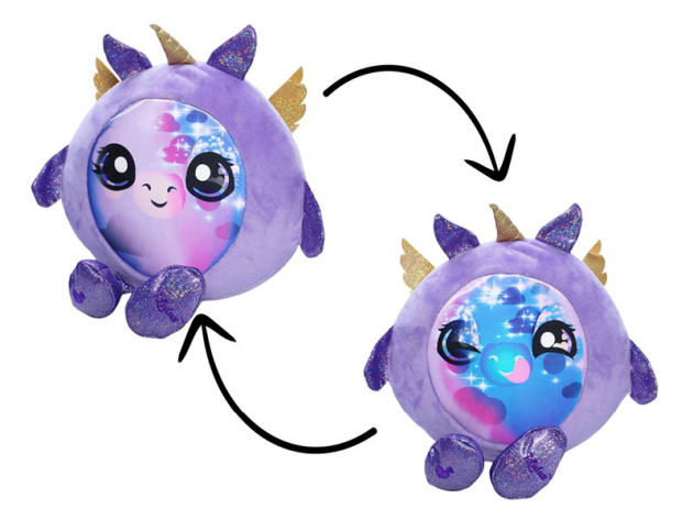 Plüsch Bauer i-Lulus Lila Einhorn, 28 cm