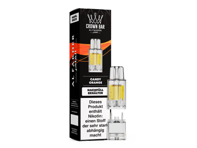 Al Fakher 12K PRO MAX Pod - Candy Orange - 20 mg - 12.000 Züge