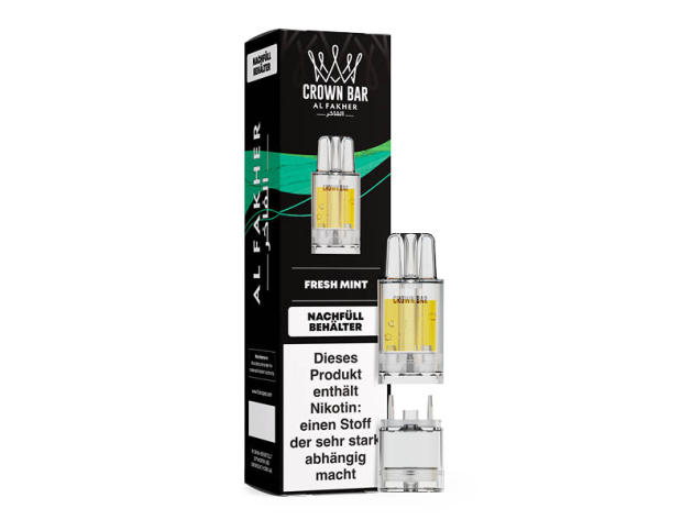 Al Fakher 12K PRO MAX Pod - Fresh Mint - 20 mg - 12.000 Züge