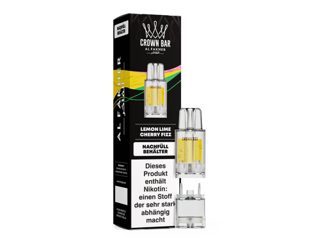 Al Fakher 12K PRO MAX Pod - Lemon Lime Cherry Fizz - 20 mg - 12.000 Züge
