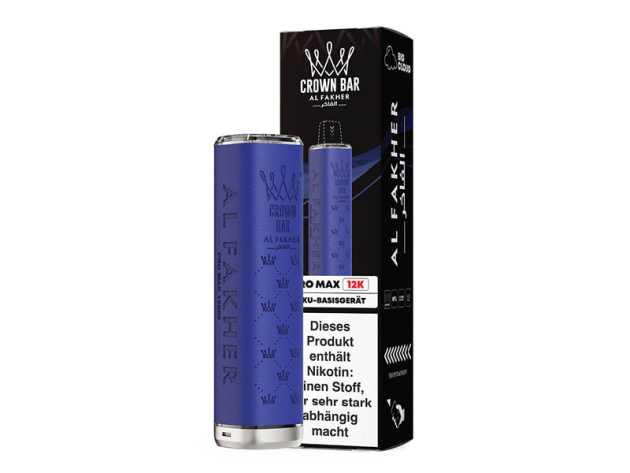 Al Fakher 12K PRO MAX Akku - Blue (Blau) - 900 mAh