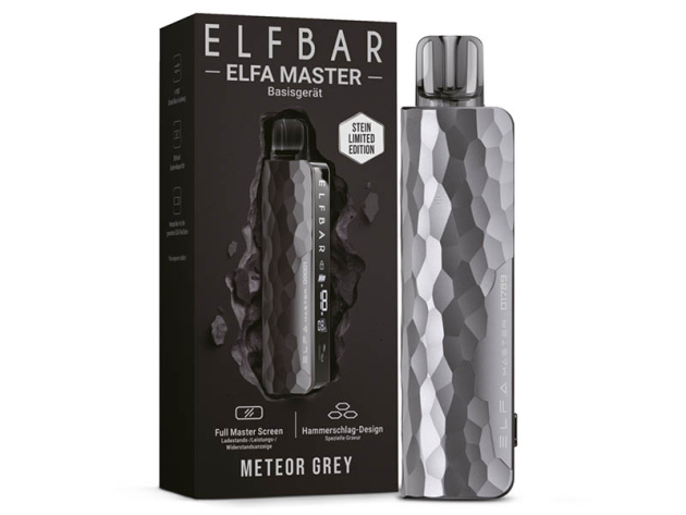 ELFBAR ELFA Master Basisgerät - Limited - meteor grey (grau)