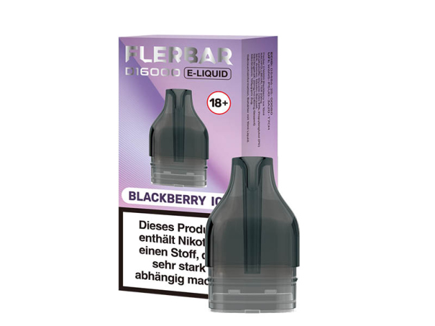 Flerbar D16000 - Pod 10ml - Blackberry Ice (Blackberry Ice)