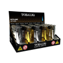 Sturmfeuerzeuge "Bit-Metall-Edition"Jet-Flame, 2-fach sortiert, 25er Display