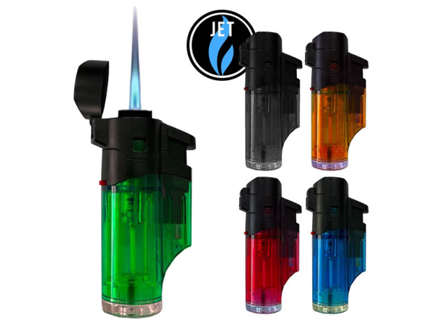 Sturmfeuerzeuge "X7" FlipCap, Jet-Flame, 2-fach sortiert, 25er Display