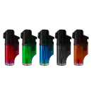 Sturmfeuerzeuge "X7" FlipCap, Jet-Flame, 2-fach sortiert, 25er Display