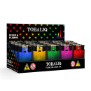 Sturmfeuerzeuge 2in1 "Feuer & Flamme" (Normal+Turbo), 5-fach sortiert, 25er Display