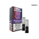 Mega Bar - GEMENI 2000 - Pods - Blueberry Sour Reaspberry (Blaubeere, Himbeere) - mit Nikotin - 2er Set