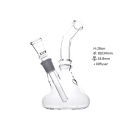 Glasbong mit Diffusor, transparent; Höhe 28 cm; Ø 80/34 mm; Schliff 18,8