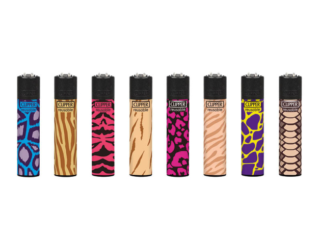 Clipper Large ANIMAL PRINT, 48er Display