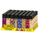Clipper Large ANIMAL PRINT, 48er Display