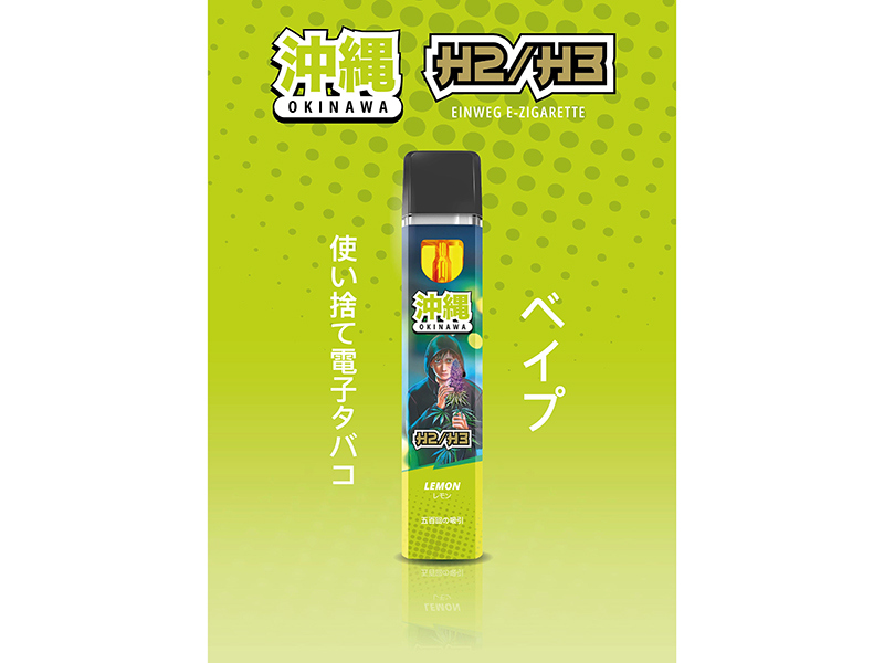 OKINAWA "Lemon" - H3 Superior Blend Vape - 96 % - 800 Zge- 1ml
