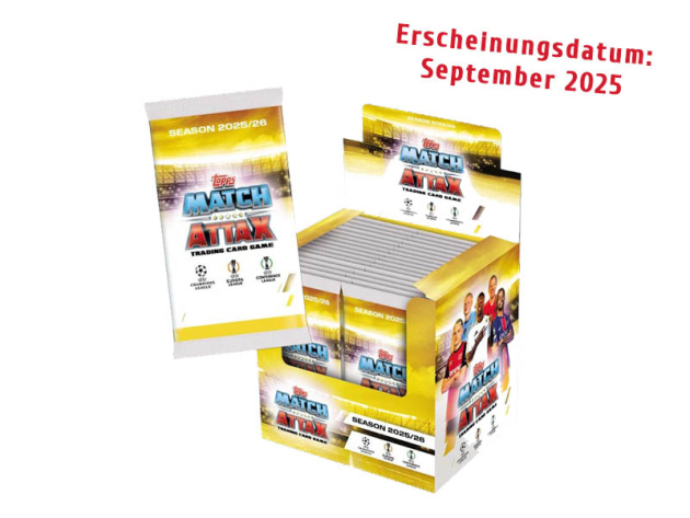 Champions League - Match Attax 2025-2026 - Booster, 32er Display