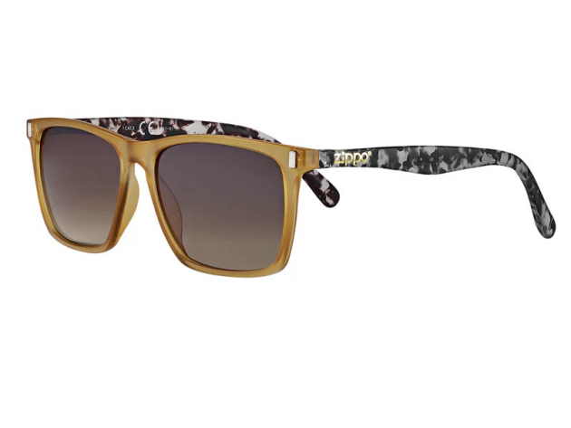 Sonnenbrillen - Zippo - hellbraun-gemustert