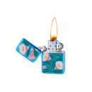 Sturmlfeuerzeuge "FLOWER PAINTING" Jet-Flame, 12er Display